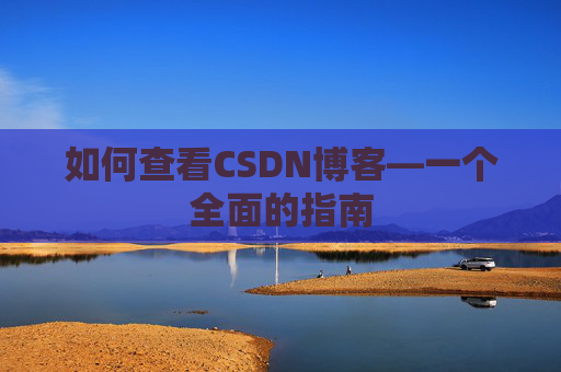 如何查看CSDN博客—一个全面的指南